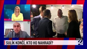 Štúdio 24 o budúcnosti strany SaS po oznámení Richarda Sulíka, že končí na poste predsedu