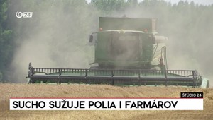 Štúdio 24: Sucho sužuje polia