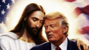 Trump zverejnil ďalší obrázok s Ježišom. Boh vraj možno "hrá s Trumpovými kartami"