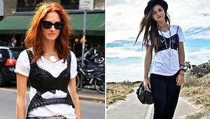 Dámy, chcete byť IN? Oblečte si podprsenku na tričko