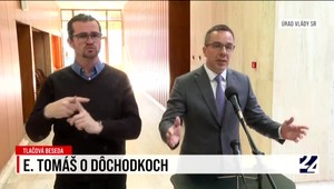 Tlačová beseda ministra práce Tomáša po rokovaní vlády