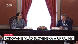 Tlačová beseda premiérov Slovenska a Ukrajiny po rokovaní vlád