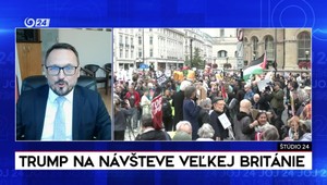Štúdio 24: Trump na návšteve Veľkej Británie