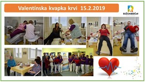 Valentínsku kvapku krvi podporili Mondi SCP a OZ Ružomberčan