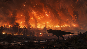 Dinosaury nezabila len zrážka s asteroidom. Prišlo niečo horšie