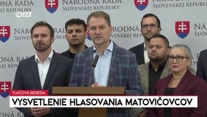 Tlačová beseda strany Slovensko: Vysvetlenie hlasovania Matovičovcov
