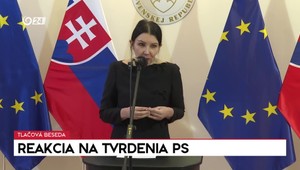 Tlačová beseda Anny Sabelovej v reakcii na tvrdenia PS