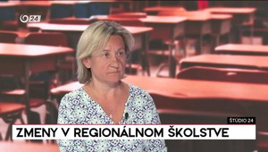 Štúdio 24: Zmeny v regionálnom školstve