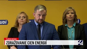Tlačová beseda strany Za ľudí k energiám