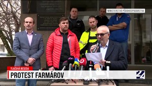 Tlačová beseda protestujúcich farmárov