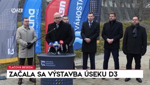 Tlačová beseda ministra dopravy k začatiu výstavby úseku D3