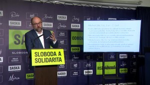 SaS drží bobríka mlčania: Čo sa týka voľby šéfa, Krúpa tvrdí, že ide o vnútrostranícku záležitosť