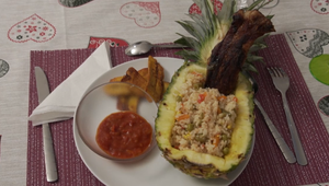 Hlavné jedlo: Riz Beounga