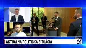 Štúdio 24 o aktuálnej politickej situácii