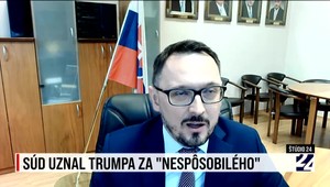 Štúdio 24 o tom, že súd uznal Trumpa nespôsobilým