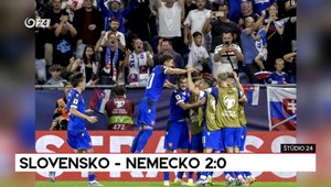 Štúdio 24: Nečakané, perfektné, famózne. Slovensko - Nemecko 2:0