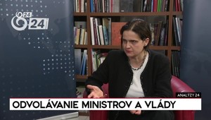 Analýzy 24: Je to hrubé pošliapavanie právneho štátu, hovorí k odvolávaniam Kolíková