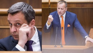 Slovná prestrelka politikov: Ťaháš ma na dno, adresoval Danko Kollárovi