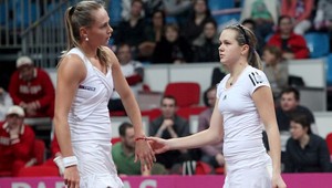 Pohár federácie: SR - ČR 2:3, štvorhra pre Slovenky