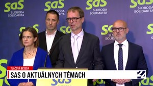 Tlačová beseda strany Sloboda a solidarita o aktuálnych politických témach