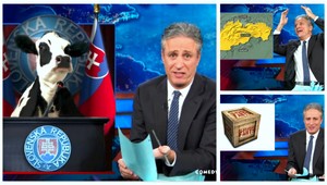Komik Jon Stewart (51): Posr*tí Slováci jedia vlastné zvratky