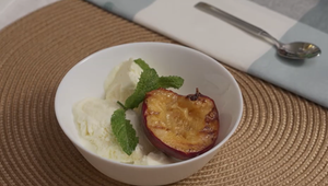 Dezert: Jeseň v chladnom bielom vankúši