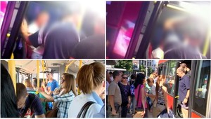 Autobus č. 56. Muž (33) kričal na šoféra, napadol policajtov