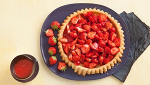 FIT jahodový koláč s tvarohom: Z chutnej šťavnatej pochúťky nepriberiete