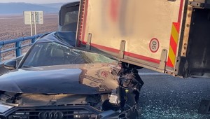 Dramatická nehoda: Duchaprítomný manéver vodiča zabránil tragédii