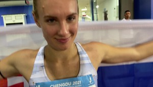 Sezóna ako na húsenkovej dráhe. Viktória Forster univerzitnou športovkyňou roka