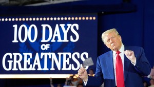 Dosiahli sme najväčšiu zmenu vo Washingtone za 100 rokov, povedal Trump po 100 dňoch vo funkcii