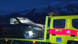 Auto vyletelo z diaľnice, dievčatko (4) skončilo v nemocnici