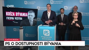 Tlačová beseda PS o dostupnosti bývania