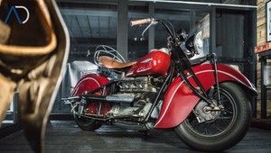 Nádherný Indian Four je na predaj: Jazdil na ňom Steve McQueen