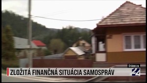 Štúdio 24: Zložitá finančná situácia samospráv