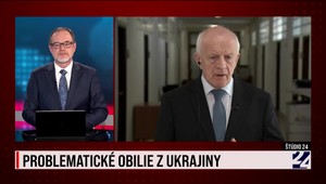 Štúdio 24 so šéfom veterinárov o ukrajinskom obilí