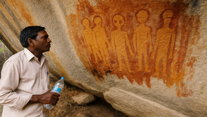 Vedci našli v hustých lesoch Indie nezvyčajné staroveké kresby