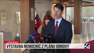 Tlačová beseda o výstavbe nemocníc - Rázsochy z Plánu obnovy nebudú