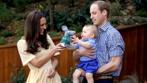 Princ George navštívil s rodičmi ZOO, otvoril výbeh bandikutov