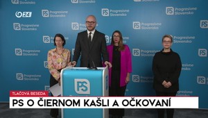 Tlačová beseda strany PS o čiernom kašli a očkovaní