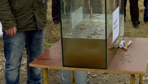 Slovenskí farmári protestovali proti dánskemu chovateľovi ošípaných