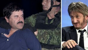 El Chapo sa na úteku stretol s hercom Seanom Pennom, dal mu rozhovor