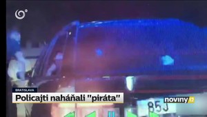 Policajti naháňali cestného piráta, skončil za mrežami