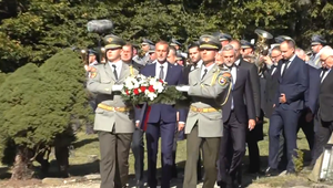 Pietny akt kladenia vencov pri príležitosti výročia Karpatsko-duklianskej operácie