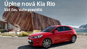 Buďte pánmi svojho času vďaka novej Kia Rio