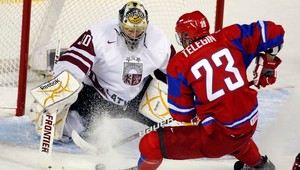 MS 20: Štrnásťgólová nádielka Ruska Lotyšsku