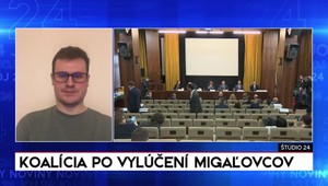 Štúdio 24: Koalícia po vylúčení Migaľovcov