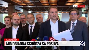 Tlačová beseda OĽaNO o posunutí mimoriadnej schôdze