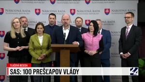 Tlačová beseda strany SaS o 100 prešľapoch vlády
