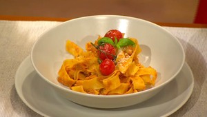 Pikantné cestoviny s tuniakom